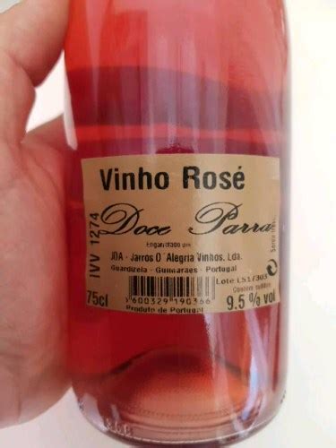 Jarros D Alegria Doce Parra Vinho Rose Vivino US