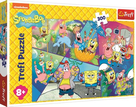 Pi Ces Xxl Bob L Ponge En Bas De Bikini Viacom Spongebob Teile Trefl Puzzle Acheter