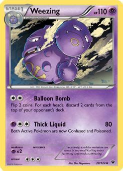 Serebii net Pokémon Card Database Fates Collide 28 Weezing