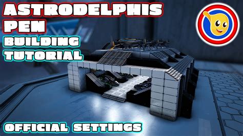 Ark Genesis 2 How To Build A Astrodelphis Pen Building Tutorial