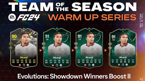 Showdown Winners Boost 2 Evolution FC 24 Guide Best Players To Evolve