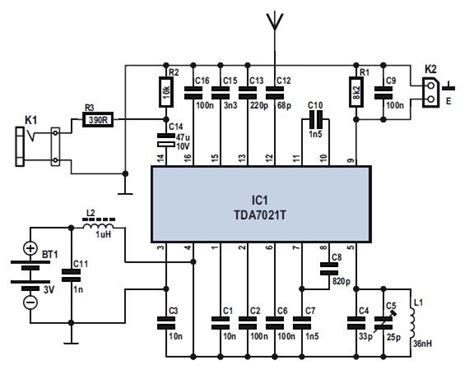 Fm Radio Receiver Circuit