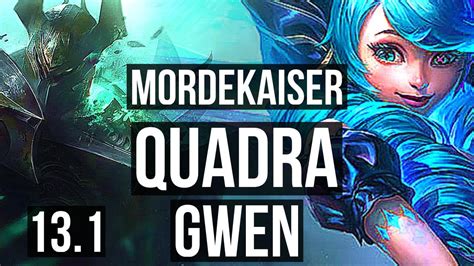 Morde Vs Gwen Top Quadra Legendary Games M Mastery