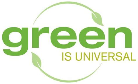 Green Is Universal Logo - LogoDix