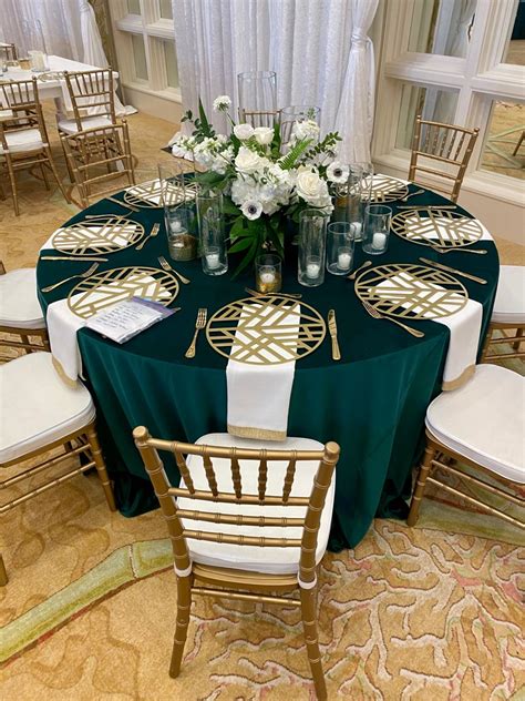 Emerald Green Wedding Decorations