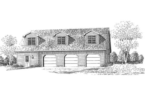 Craftsman Style House Plan with Garage Apartment