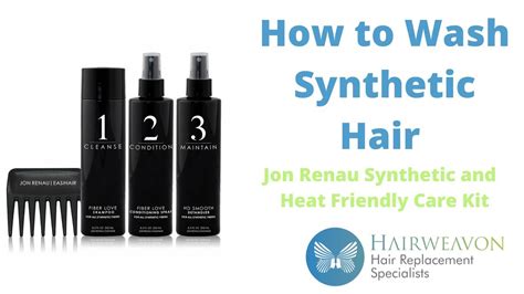 How To Wash Synthetic Hair Jon Renau Synthetic And Heat Friendly