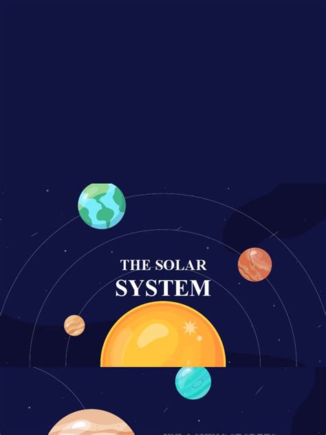 Solar System PowerPoint Morph Animation Template Black Variant | PDF