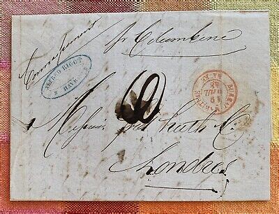 France Stampless Cover Ship Letter Postal Markings Ebay