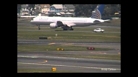 United 757 Emergency Landing Gear Doors Down 8252012 Youtube