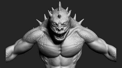 3d Monster Turbosquid 2140028