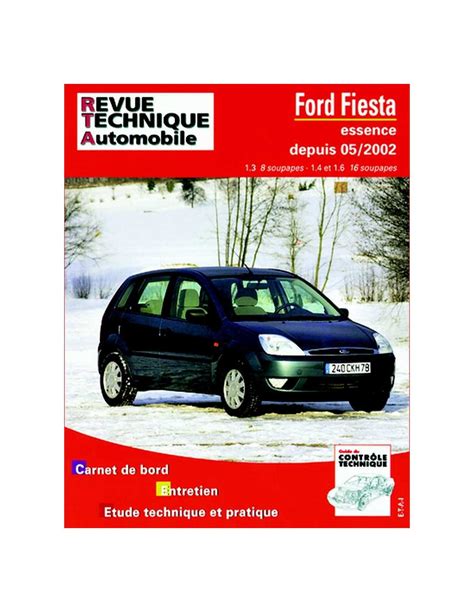 Revue Technique Ford Fiesta Essence Rta