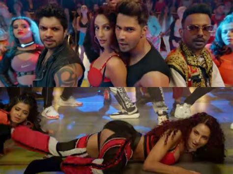 Nora Fatehi And Varun Dhawan Starrer Garmi Song From Street Dancer 3d Out Now Hindi Filmibeat