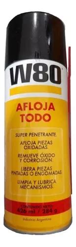 Lubricante Afloja Todo Aero Desoxidante Aceite W80 426ml MercadoLibre