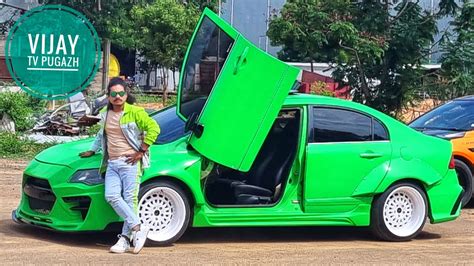 READY STEADY PO VIJAY TV PUGAZH EVP FILM CITY MODIFIED CARS ARK