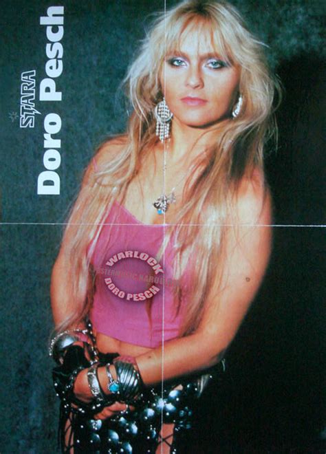 WARLOCK DORO PESCH Posters Magazines Articles Collection