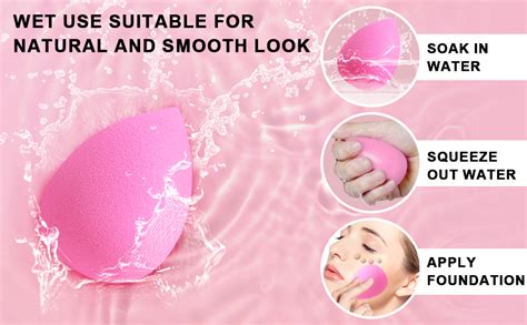 Facemade 12 Pcs Makeup Sponge Set And 1 Sponge Holder Makeup Sponges