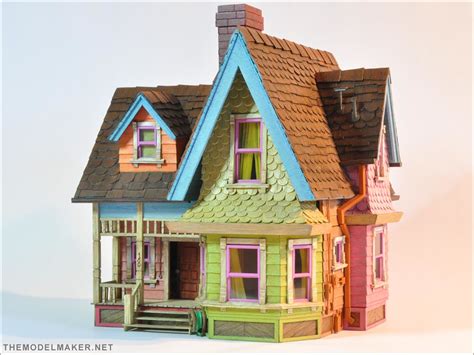 Victorian dollhouse from Disney Pixar Up | THEMODELMAKER