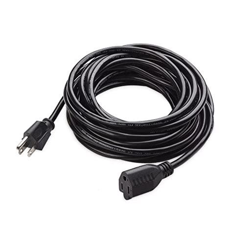 Cable Matters 16 AWG Heavy Duty Power Extension Cord 25 Ft UL Listed