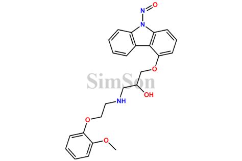 Carvedilol Nitroso Impurity Cas No Na Simson Pharma Limited