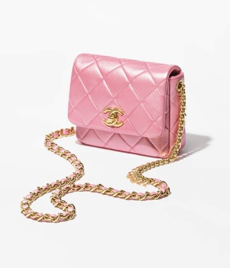 Chanel Flap Bag Cm As Couro De Bezerro Granulado Cole O Outono