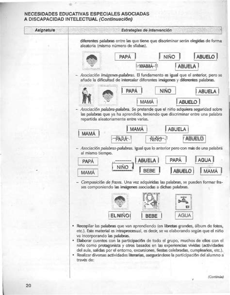 Estrategias De Atencion Para Las Diferentes Discapacidades Pdf