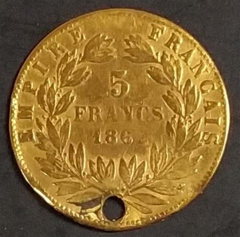 France Napoléon III 1852 1870 5 Francs 1862 Catawiki