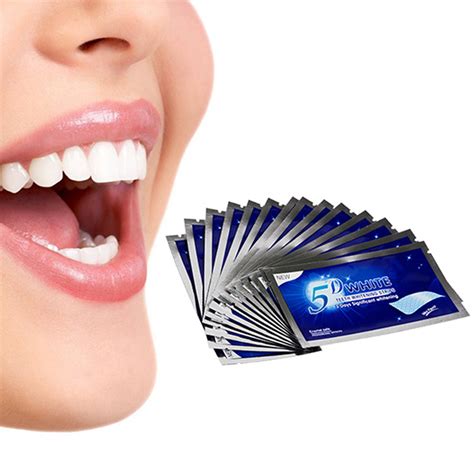 14 Pairs Of 5d Gel Teeth Whitening Strips Fancycustomize