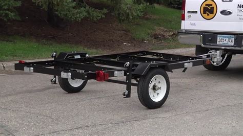 Ironton Folding Trailer Kit 4ft X 8ft Youtube