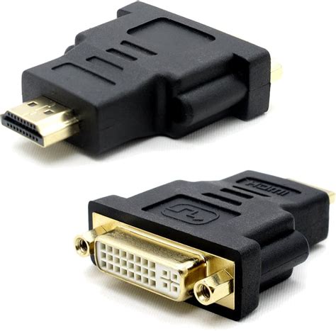 Vmojo Dvi I To Hdmi Adapter Hdmi Male 19 Pin To Dvi I Female 245