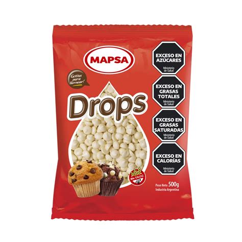 Mini Drops De Chocolate Blanco Mapsa Gr Kingo Cotill N