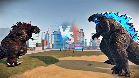 Godzilla Vs Shin Godzilla Epic Battle Kaiju Universe Youtube