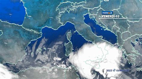 Meteo Ciclone Helios Sulla Sicilia 10 Febbraio Di Forte Maltempo