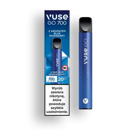 Jednorazowy E Papieros Vuse Go Blue Raspberry Vuse