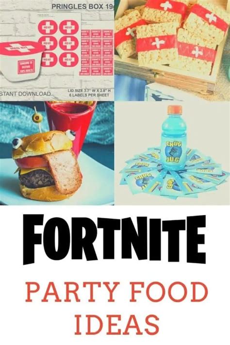 Fortnite Party Food Ideas