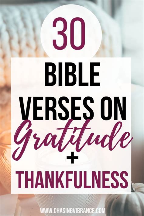 30 Best Bible Verses On Gratitude And Thankfulness Thankful Scripture Thanksgiving Bible