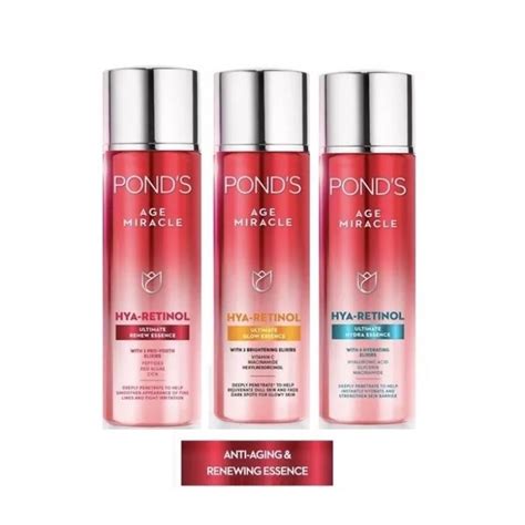 Jual Ponds Age Miracle Hya Retinol Ultimate Glow Renew Hydra Essence