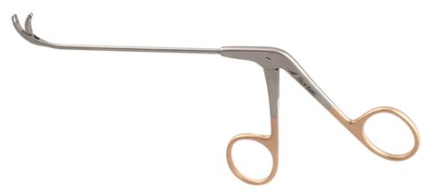 468 360 Antrum Grasping Forceps 90° To 120 Backbite Curved Up Jaw 100mm Working Length Fixed