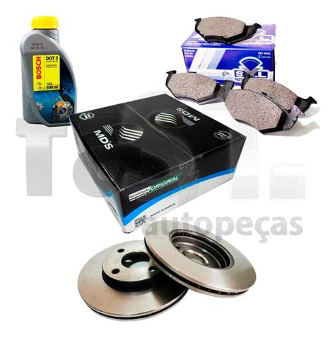 Kit Freio Pastilha Disco E Dot Celta Corsa Classic Prisma R