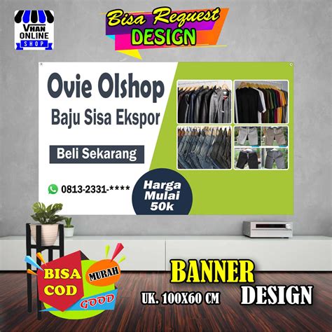 Contoh Desain Spanduk Banner Toko Baju My Ads Gambaran Images And