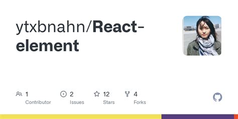 github ytxbnahnreact element