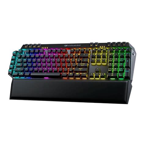 Teclado Mecanico Cougar K Evo Rgb Switch Vermelho Cgr Kevo Pichau