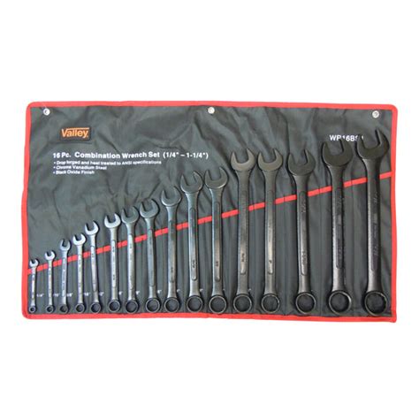 Valley Industries Corporation Pc Combination Wrench Set