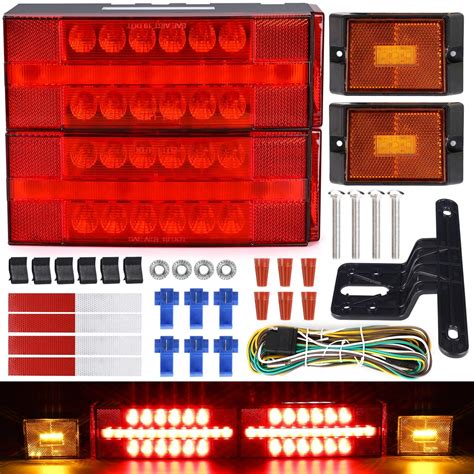 Buy Linkitom New Submersible Led Trailer Light Kit Super Bright Fully