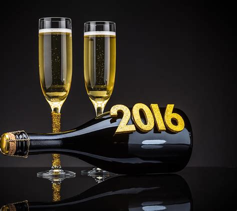 New Years 2016 2016 Alcohol Drink Holiday New Years HD Wallpaper