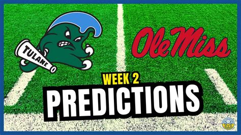 Tulane Vs Ole Miss PREDICTIONS 2023 College Football Predictions