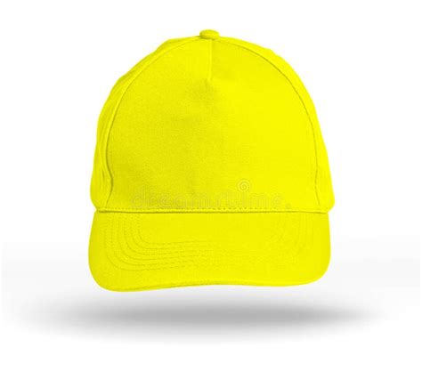 Yellow Baseball Cap Stock Photo Image Of Protect Cover 6132252