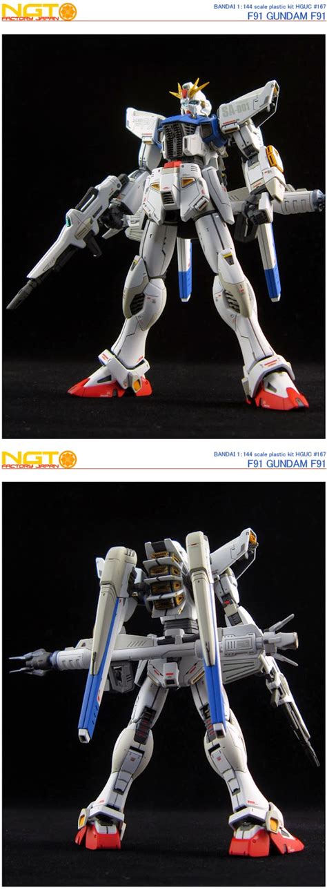 Custom Build Hguc 1144 Gundam F91 Detailed Gundam Kits Collection