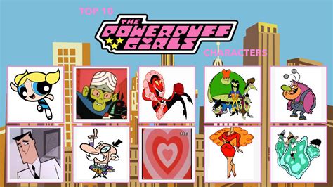 My Top 10 Powerpuff Girls Characters By Bart Toons On Deviantart