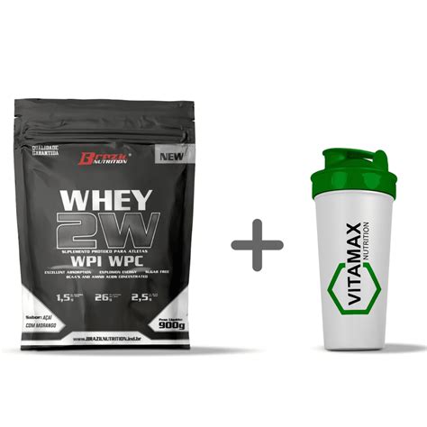 Whey Protein Mix 2W 900g Coqueteleira Submarino